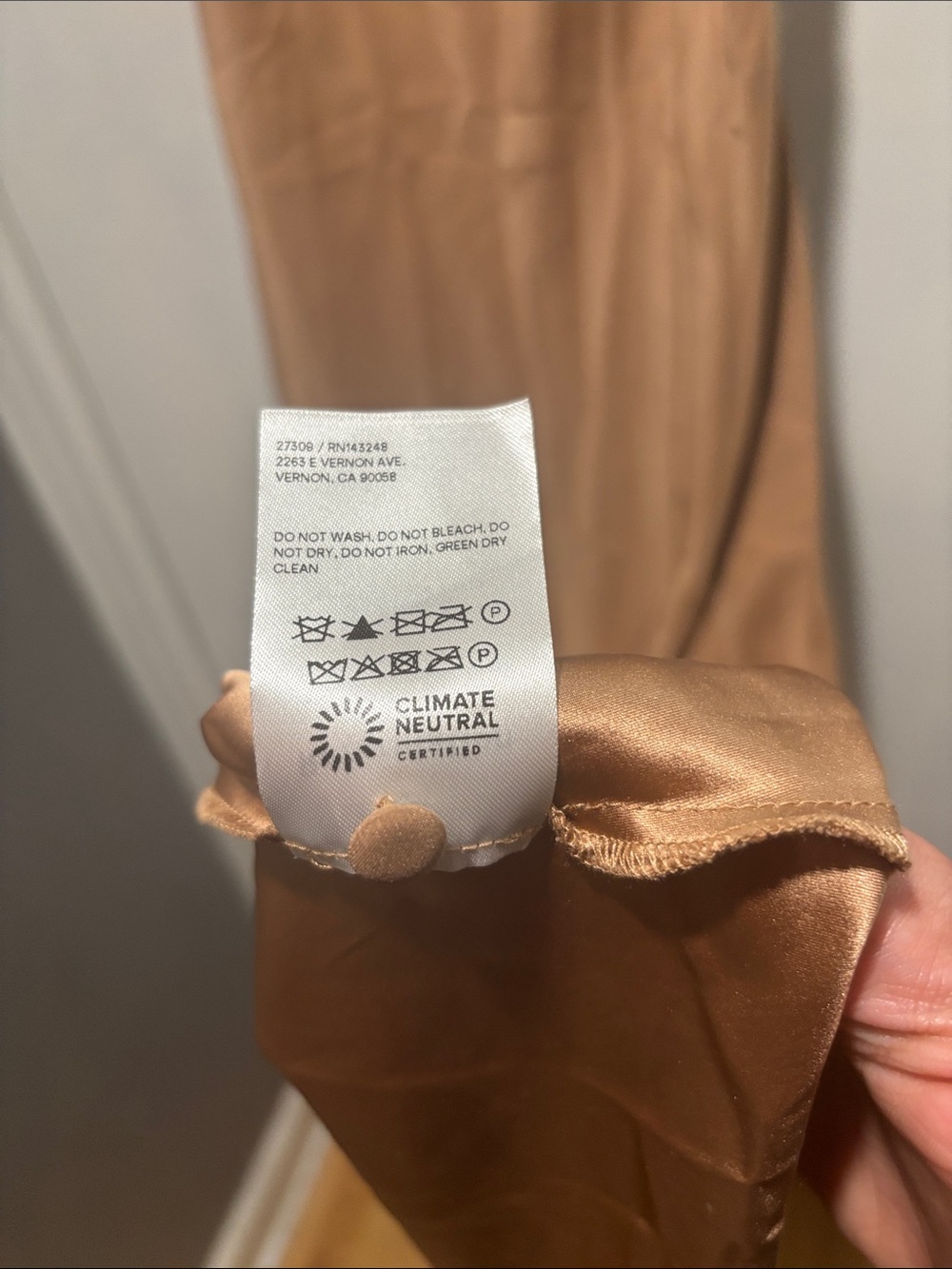 REFORMATION Provence midi dress in buff - Picture 7 of 9